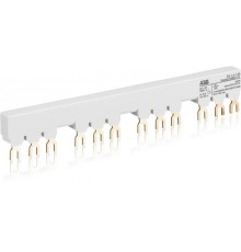 Шинная разводка 3-фазн. PS1-4-1-65 до 65А для 4-х автоматов типа MS116, MS132 с 1-м доп. контактом  1SAM201906R1114  ABB