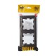 BRITE Рамка 2-ая IP44 РУ-2-БрТБ-44 темная бронза  BR-M22-44-K45  IEK