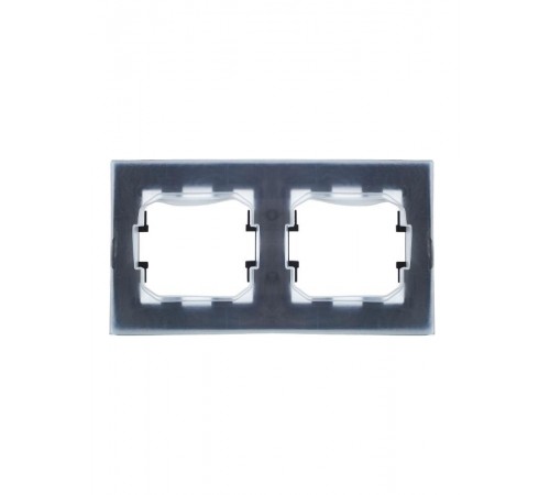 BRITE Рамка 2-ая IP44 РУ-2-БрТБ-44 темная бронза  BR-M22-44-K45  IEK