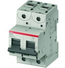 Выключатель автоматический двухполюсный S802C 10А C 25кА (S802C C10)  2CCS882001R0104  ABB