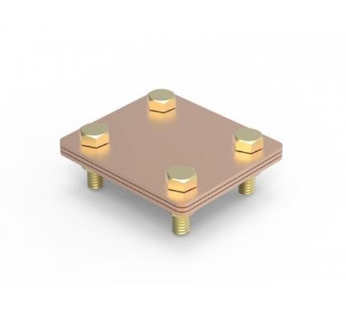 Соединитель полоса - полоса, 100х100 мм,медь  NG3106CU  DKC