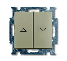ABB Basic 55 Шампань Выключатель жалюзийный  1012-0-2166   2CKA001012A2166  ABB