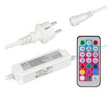 Контроллер ARD-CLASSIC-SYNC-RGB-1000LED White (230V, 80W, RF ПДУ) (Ardecoled, Закрытый)  028213  Arlight