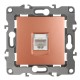Розетка информационная 12-3107-14 RJ45,  медь  Б0019352  ЭРА