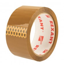 Скотч упаковочный 48 мм х 50 мкм, коричневый, рулон 66 м  09-4212  REXANT