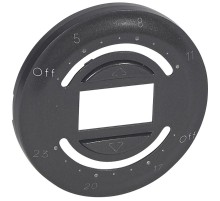 Celiane Графит Накладка выключателя для жал./штор/тент (мех.67621)  067959  Legrand