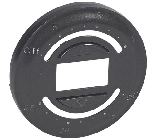 Celiane Графит Накладка выключателя для жал./штор/тент (мех.67621)  067959  Legrand