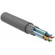Кабель связи витая пара S/FTP, кат.6A 4х2х23AWG solid, ПВХ, 305м, серый  LC1-C6A04-611  ITK