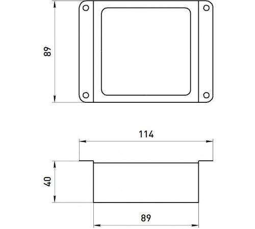 Светильник светодиодный ЭРА SPO-646-3-4K-S6 36Вт 4000К 3420Лм грильято 100х100 домино металлик компл 6 кубиков драйвер   Б0062991  ЭРА