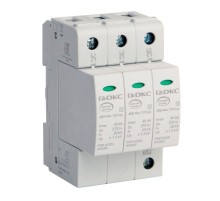 Ограничитель импульсных перенапряжений УЗИП, класс II, 3-полюсный, L1-L2-L3-PEN, 40кА (8/20)  NX2031  DKC