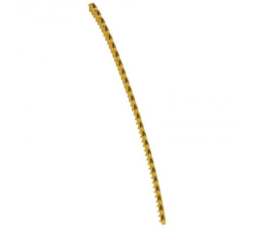 Маркер CAB 3 - для кабеля 0,15-0,5 мм - заглавная буква A  038110  Legrand