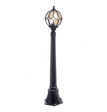 Светильник декоративный уличный PL3706 60W 230V E27 180*180*1000мм черный (столб)  06343  Feron