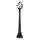 Светильник декоративный уличный PL3706 60W 230V E27 180*180*1000мм черный (столб)  06343  Feron