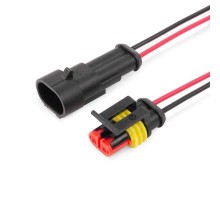 Разъем РГА-3П с проводом  89508  КВТ