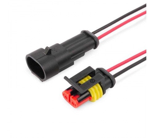 Разъем РГА-2П с проводом  89507  КВТ