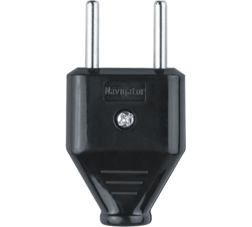 Вилка 61 714 NCA-PL07-6A-X-BL прямая б/з черная 61714 Navigator