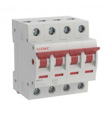 Выключатель нагрузки модульный YON MSD 4P 100A  MSD-4P100  DKC