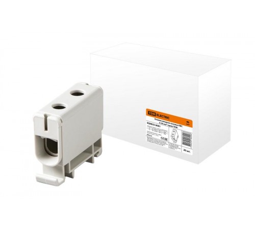 Клемма вводная силовая КВС 6-50 кв.мм. серая   SQ0833-0001  TDM