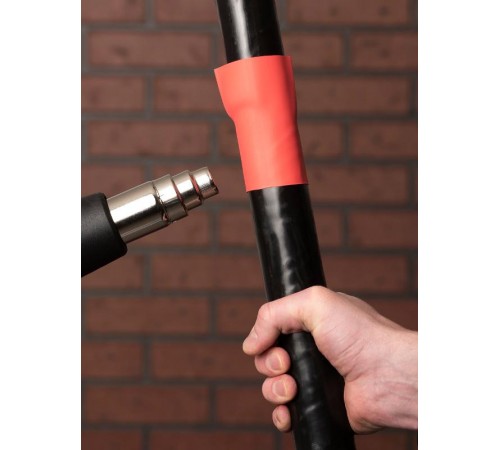 Термоусаживаемая трубка ТУТ нг 120/60 красная рулон PROxima  tut-120-r  EKF