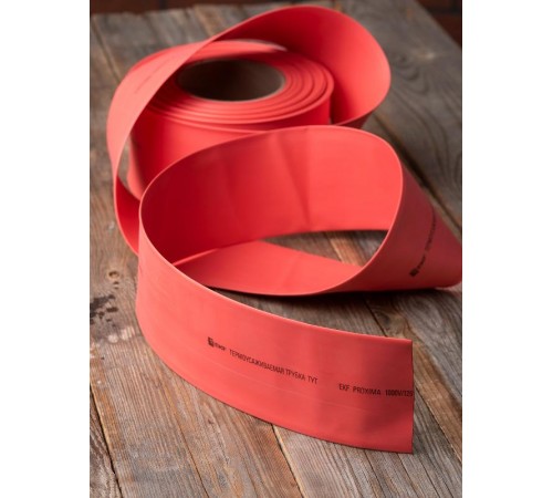 Термоусаживаемая трубка ТУТ нг 50/25 красная EKF PROxima  tut-50-r  EKF