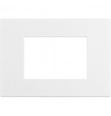 AXOLUTE Air рамка,итальянская модульность, 3 модуля, Матовый белый  HW4803AW  Legrand