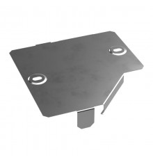 Крышка переходника левого Стандарт INOX (AISI 304) 150х100  PR16.4296  Промрукав