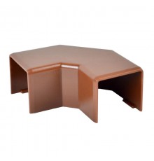 Поворот на 90 гр. LHD 20X20 8623 (I2) (Цвет Дуб темный)   8623_I2  Kopos