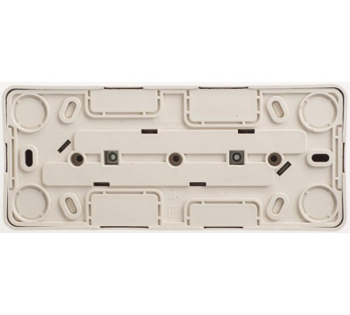 Этюд Кремовый О/У Розетка 3-ая без заземления со шторками 16А 250B  PA16-010K  SE