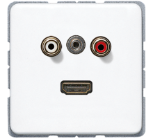 Мультимедиа-розетка MACD1082WW Jung