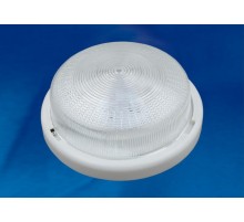 Светильник светодиодный накладной ULO-K05A 6W/6000K/R24 IP44 WHITE/GLASS , 6вт, 6000К, 600Лм, d=240мм, белый, пр-во Россия  UL-00005242  Uniel
