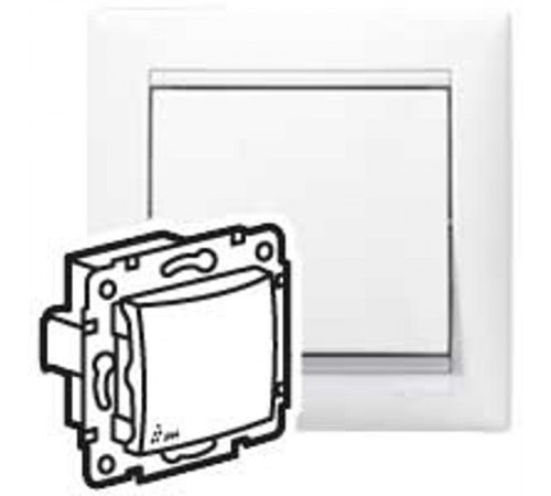 Valena Белый Переключатель 1-клавишный IP44  774206  Legrand