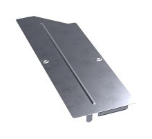 Крышка переходника правого Стандарт INOX (AISI 316) 600х500  PR16.5852  Промрукав