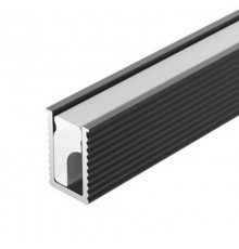 Профиль SL-MINI-6-H9-2000 ANOD BLACK (Arlight, Алюминий)  044082  Arlight