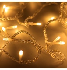 Светодиодная гирлянда ARD-STRING-HOME-5000-CLEAR-50LED-FLASH WARM (230V, 3.5W)  025750  Arlight