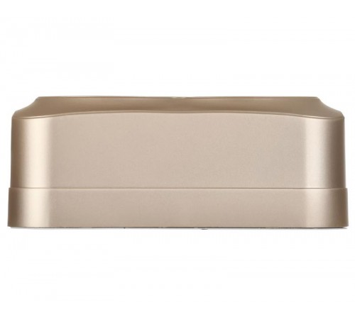 GLORY Розетка 2-местная с з/к без з/ш о/у 16А РС22-3-ХШм шампань матовый  ERH21-K37M-16  IEK