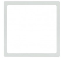 Рамка для розеток и выключателей Elegance 14-6001-01М декоративная, белый матовый  Б0065847  ЭРА