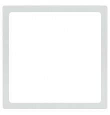 Рамка для розеток и выключателей Elegance 14-6001-01М декоративная, белый матовый  Б0065847  ЭРА
