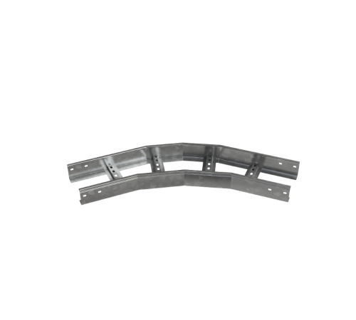 Угол лестничный горизонтальный 45 гр. 80х100х1,5 мм R600 INOX304 N  LGL45-80-100-1.5-R600 INOX304 N  КМ-профиль