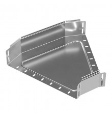 Угол горизонтальный 45 градусов Стандарт INOX (AISI 304) 400х100  PR16.3418  Промрукав