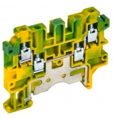 Колодка клеммная CTS-MC-PEN земля 4 вывода 4мм2  YCT12-03-4-K52-004  IEK