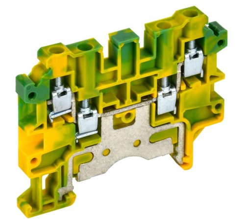 Колодка клеммная CTS-MC-PEN земля 4 вывода 4мм2  YCT12-03-4-K52-004  IEK