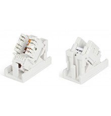 SIP2K-C5E-M45-22.5 Розетка (вставка) 45x22,5 (аналог Mosaic) с наклонным модулем RJ-45 категории 5е  35210  Hyperline