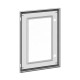 Дверь обзорная ST без ручки 500x400 (ВхШ) мм  R5STX054D  DKC