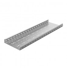 Лоток перфорированный 100х50х3000, толщ. 1,2 мм, гор. цинк  УЛП-100х50х3000-1,2-ГЦ  Ostec