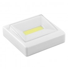 Светильник светодиодный-кнопка FN1206 3W, белый, подсветка, работа от 3 шт ЭП ААА  23377  Feron