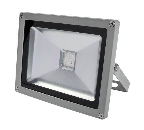 Прожектор светодиодный СДО PFL 20Вт RGB-RC/GR IP65  1005908  Jazzway