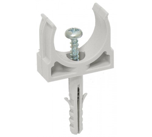 Держатель с защёлкой и дюбелем CT25  (5 шт/упак)  CTA10D-CT25-K41-005  IEK