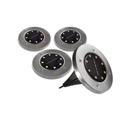 Светильник на солнечной батарее SLR-S14 Комплект 4-х наземных фонарей  .5041011  ФАZА