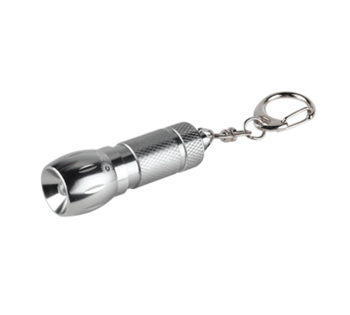 Фонарь-брелок KL 51A LED батарейки в комплекте алюминиевый  4690612032030  IN HOME
