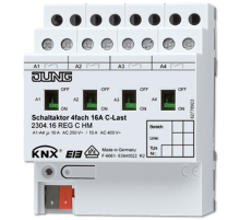 KNX/EIB-актуатор; 4 выхода  2304.16REGCHM  Jung
